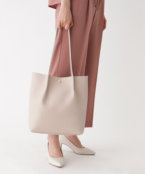 OPAQUE.CLIP（オペークドットクリップ）の「◆トートバッグ【A4収納可】（トートバッグ・レディース・オフホワイト/ブラック/ベージュ・00）」の21枚目の写真