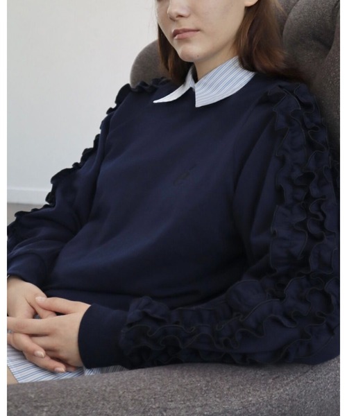 epine（エピヌ）の「e fluffy sweat navy（スウェット・レディース・ネイビー・FREE）」の16枚目の写真