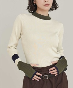 ウールポリエステル スキーニット（ニット/セーター）｜BACCA（バッカ