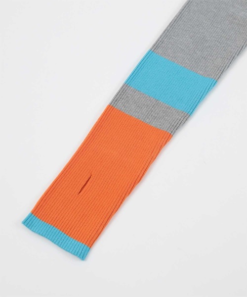 miette（ミエット）の「マルチ配色フィンガーリブニット（ニット/セーター・レディース・チャコール/ベージュ/ネイビー/ライトグレー/アイボリー/ブラック/グレー系その他/ホワイト系その他/ブラウン・FREE）」の17枚目の写真