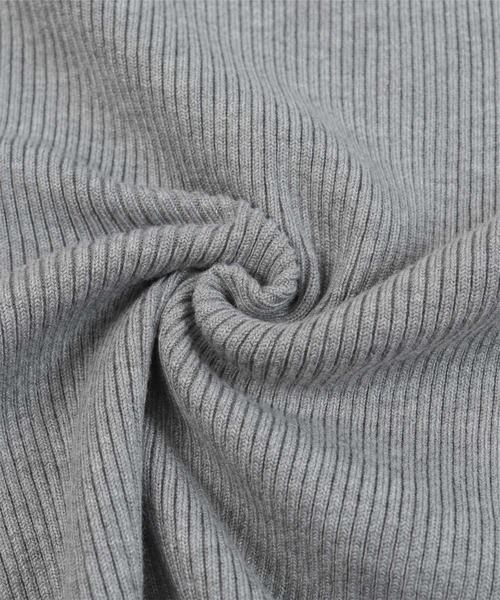 miette（ミエット）の「マルチ配色フィンガーリブニット（ニット/セーター・レディース・チャコール/ベージュ/ネイビー/ライトグレー/アイボリー/ブラック/グレー系その他/ホワイト系その他/ブラウン・FREE）」の20枚目の写真