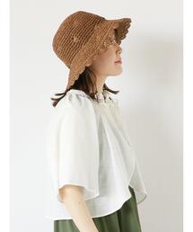 ehka sopo | スカラップワイドハット(ハット)