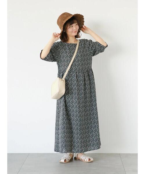 ehka sopo（エヘカソポ）の「スカラップワイドハット（ハット・レディース・キナリ/ブラウン/ベージュ・F）」の22枚目の写真