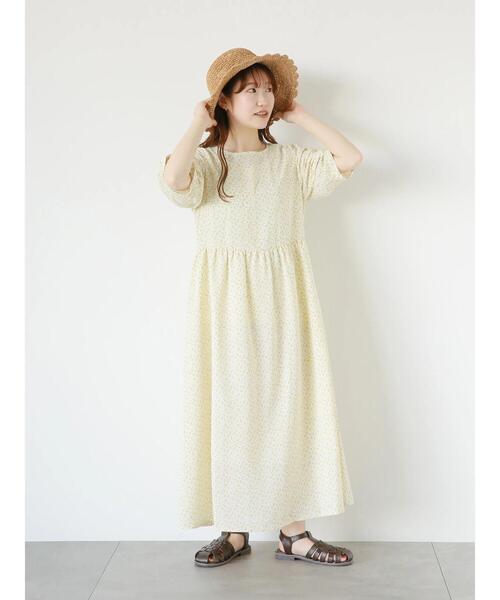 ehka sopo（エヘカソポ）の「スカラップワイドハット（ハット・レディース・キナリ/ブラウン/ベージュ・F）」の19枚目の写真