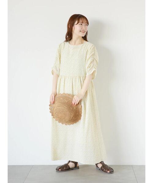 ehka sopo（エヘカソポ）の「スカラップワイドハット（ハット・レディース・キナリ/ブラウン/ベージュ・F）」の16枚目の写真