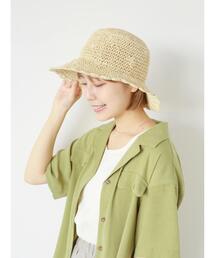 ehka sopo | スカラップワイドハット(ハット)