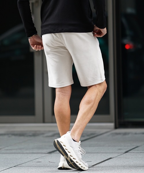 SOMEDIFF(サムディフ)の「【SOMEDIFF】スウェードショーツ メンズ ハーフパンツ 膝上 上質素材 夏服(その他パンツ・メンズ・グレー/ベージュ/ホワイト/ブルー/ブラック・L/XL/M)」の9枚目の写真
