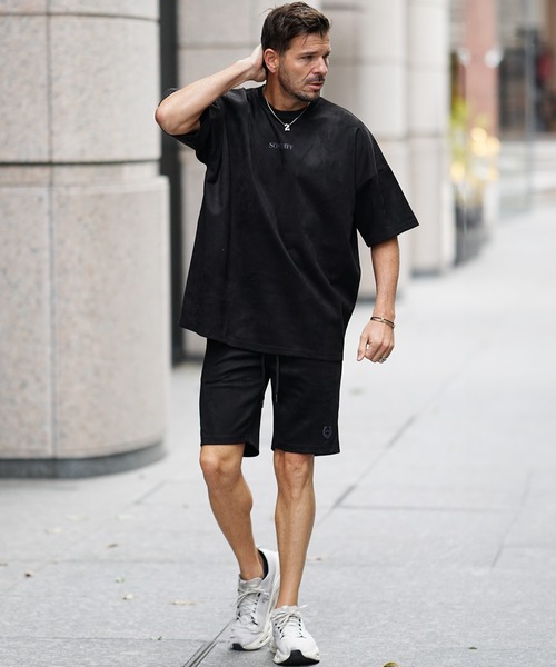 SOMEDIFF(サムディフ)の「【SOMEDIFF】スウェードショーツ メンズ ハーフパンツ 膝上 上質素材 夏服(その他パンツ・メンズ・グレー/ベージュ/ホワイト/ブルー/ブラック・L/XL/M)」の17枚目の写真