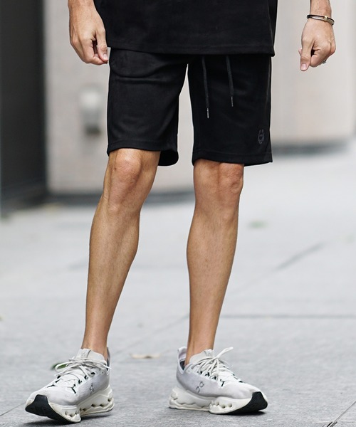 SOMEDIFF(サムディフ)の「【SOMEDIFF】スウェードショーツ メンズ ハーフパンツ 膝上 上質素材 夏服(その他パンツ・メンズ・グレー/ベージュ/ホワイト/ブルー/ブラック・L/XL/M)」の14枚目の写真