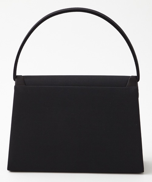 AIMER（エメ）の「【喪服・礼服用】グログラン素材ブラックフォーマルバッグ（ハンドバッグ・レディース・ブラック・FREE）」の2枚目の写真