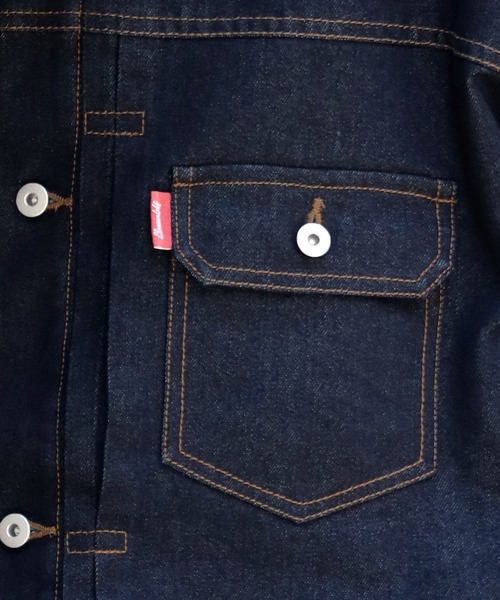 セール】大人の暖かスタイル。裏キルティングルーズデニムジャケット