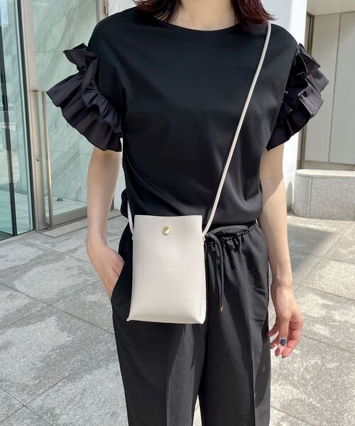 OPAQUE.CLIP（オペークドットクリップ）の「◆ミニショルダーバッグ（ショルダーバッグ・レディース・ピンク系/ブラック/ベージュ/グレー・00）」の3枚目の写真