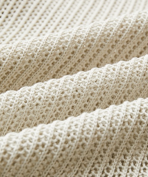 JUNRED(ジュンレッド)の「ドライタッチオープンカラーニットシャツ(シャツ/ブラウス・メンズ・チャコールグレー/ライトグレー/パープル・S/M/L)」の17枚目の写真