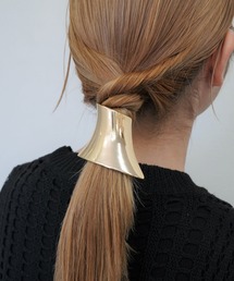GLOBAL FORME CONCRETE（グローバルフォルムコンクリート）の「【return to i】fan shape haircuff（バレッタ/ヘアクリップ）」