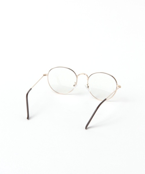niko and...（ニコアンド）の「オリジナル細リムラウンド伊達メガネ（メガネ・レディース・ライトブラウン/ブラック/モカ・FREE）」の6枚目の写真