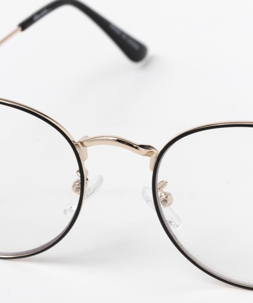 niko and...（ニコアンド）の「オリジナル細リムラウンド伊達メガネ（メガネ・レディース・ライトブラウン/ブラック/モカ・FREE）」の17枚目の写真