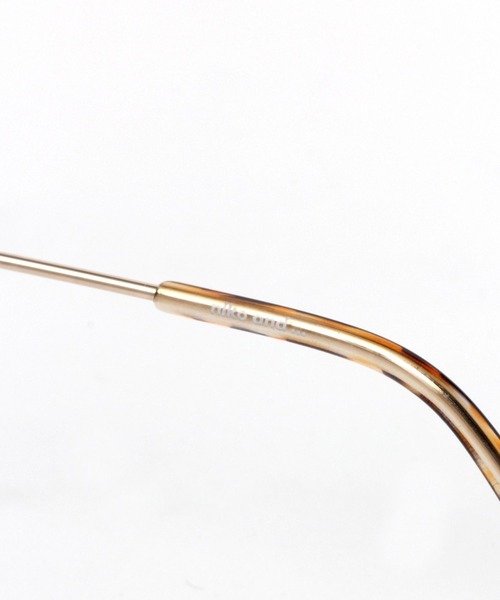 niko and...（ニコアンド）の「オリジナル細リムラウンド伊達メガネ（メガネ・レディース・ライトブラウン/ブラック/モカ・FREE）」の9枚目の写真