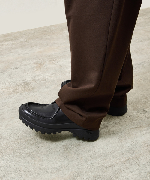 PADRONE(パドローネ)の「PADRONE パドローネ / TYROLEAN SHOES with 884C Vibram ビブラムソールチロリアンシューズ / PU8840-2003(ブーツ・メンズ・ブラック・40/41/42/43)」の6枚目の写真