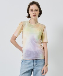 【PUBLIC TOKYO/パブリックトウキョウ】ライトトレイルプリントトップス