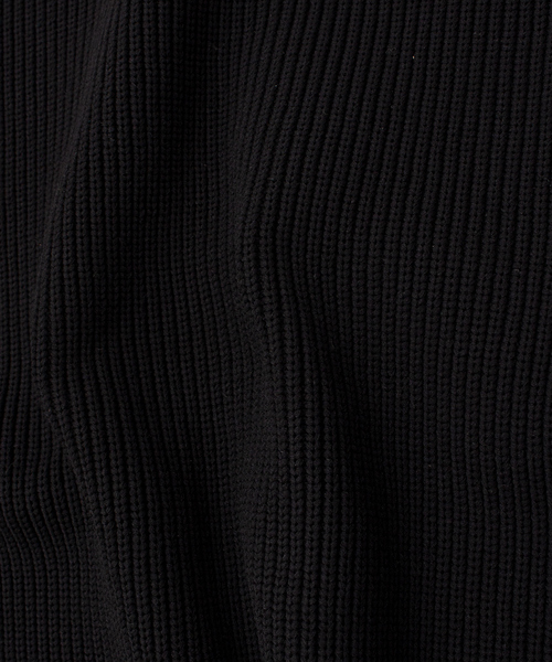 MYSELF ABAHOUSE（マイセルフアバハウス）の「ルーズ シルエット ポリ ハイゲージ クルーネック ニット（ニット/セーター・メンズ・ホワイト系その他/ブラック/オレンジ/ブルー系その他/ベージュ・S/M/L/XL）」の10枚目の写真