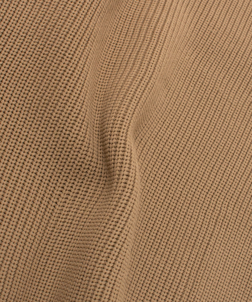 MYSELF ABAHOUSE（マイセルフアバハウス）の「ルーズ シルエット ポリ ハイゲージ クルーネック ニット（ニット/セーター・メンズ・ホワイト系その他/ブラック/オレンジ/ブルー系その他/ベージュ・S/M/L/XL）」の18枚目の写真