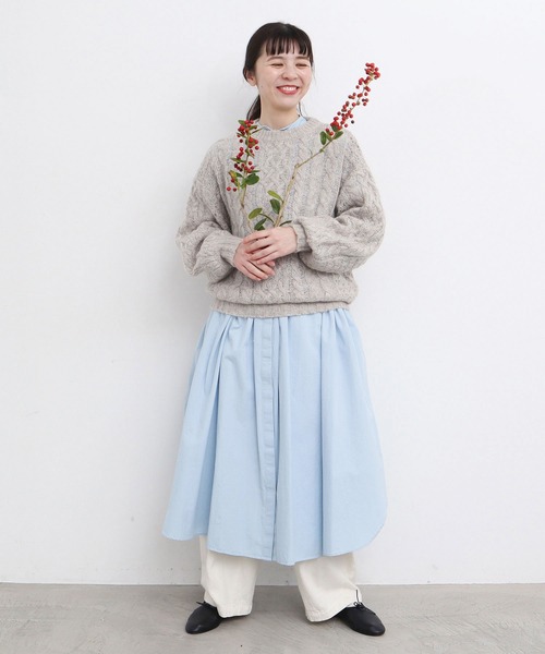 l'atelier du savon（アトリエドサボン）の「ASHWOOD プルオーバー