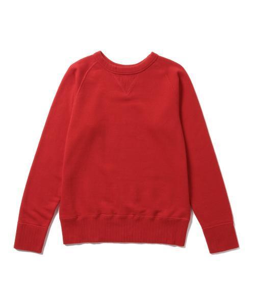 BEAMS BOY（ビームスボーイ）の「BEAMS BOY / カラー 裏毛フリーダム スウェットクルー（スウェット・レディース・レッド/ネイビー・ONE SIZE）」の10枚目の写真