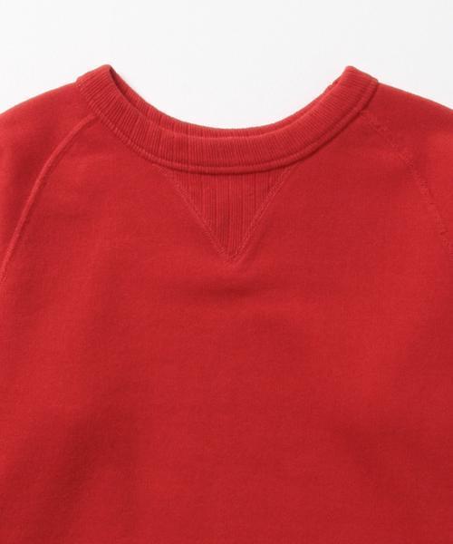 BEAMS BOY（ビームスボーイ）の「BEAMS BOY / カラー 裏毛フリーダム スウェットクルー（スウェット・レディース・レッド/ネイビー・ONE SIZE）」の11枚目の写真
