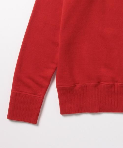 BEAMS BOY（ビームスボーイ）の「BEAMS BOY / カラー 裏毛フリーダム スウェットクルー（スウェット・レディース・レッド/ネイビー・ONE SIZE）」の12枚目の写真