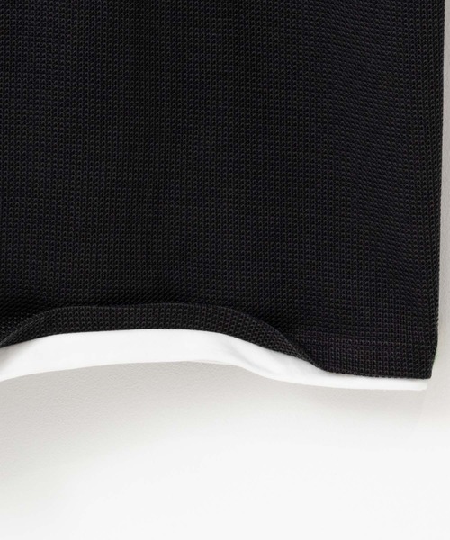 NAVY(ネイビー)の「キーネックフェイクレイヤード長袖Tシャツ(Tシャツ/カットソー・メンズ・ネイビー/グレイッシュベージュ/グリーン/チャコール・XL/L/M/S)」の9枚目の写真