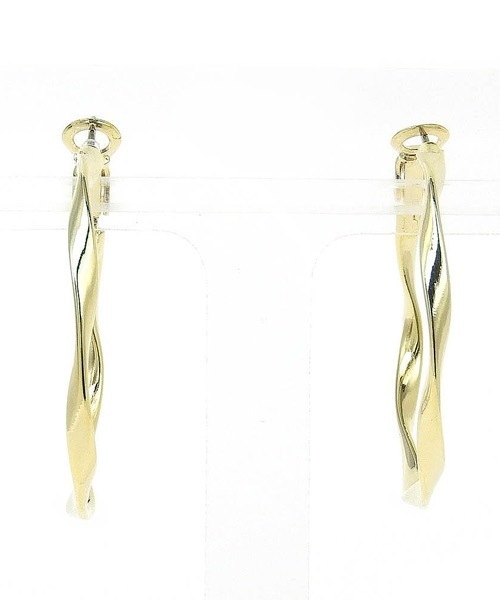 itam（アイタム）の「【itam】アイタム/ ツイストフープピアス（ピアス（両耳用）・レディース・シルバー/ゴールド・FREE）」の8枚目の写真