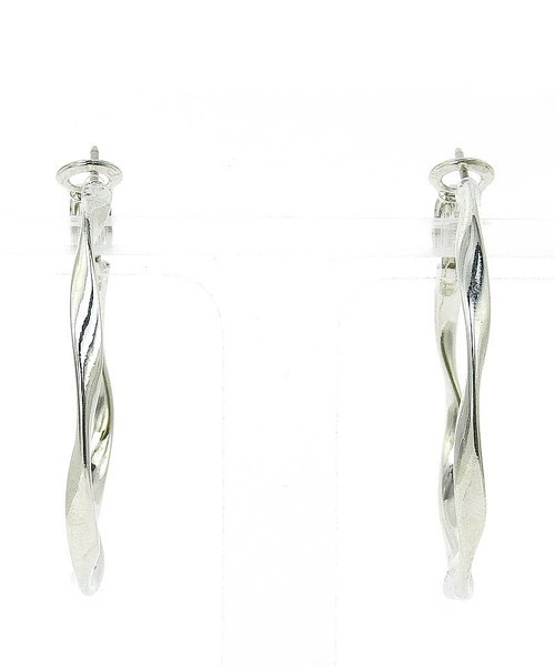 itam（アイタム）の「【itam】アイタム/ ツイストフープピアス（ピアス（両耳用）・レディース・シルバー/ゴールド・FREE）」の4枚目の写真