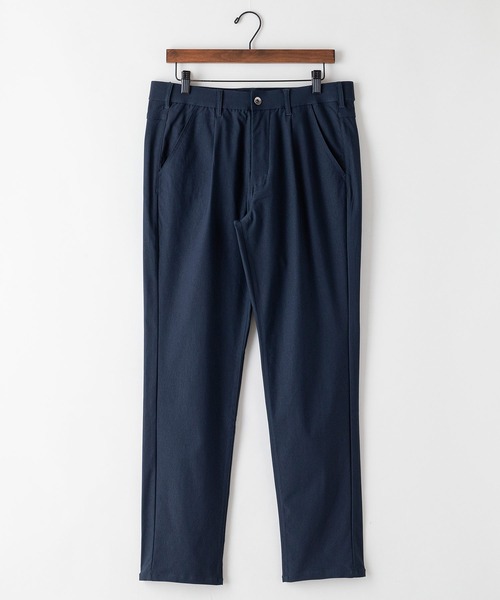 【BLUE STANDARD/ブルースタンダード】極ストレッチ スーパーストレッチ スリムテーパード トラウザー 美脚パンツ ビジカジ(その他パンツ)|Blue Standard (ブルースタンダード)
