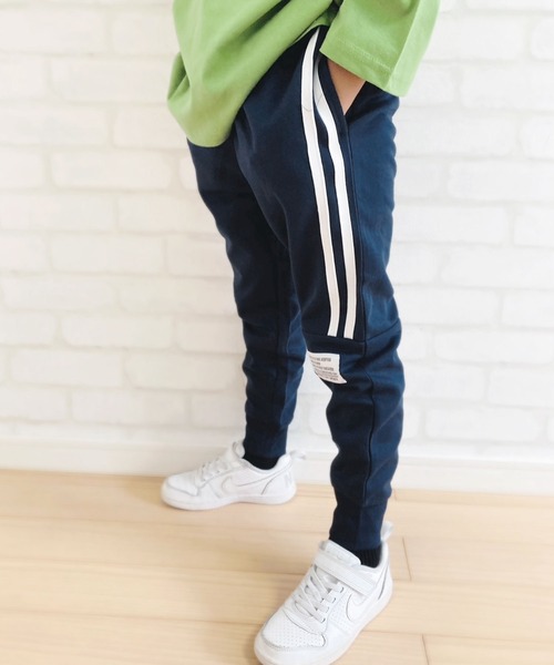 セール】サイドラインテックパンツ（スウェットパンツ）｜ZI-ON