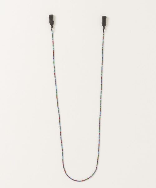 CHUMS（チャムス）の「CHUMS/チャムス 眼鏡 サングラス ストラップ BEADED CH61-1167（サングラス・メンズ・マルチ/ブラック/グリーン系その他・FREE）」の2枚目の写真