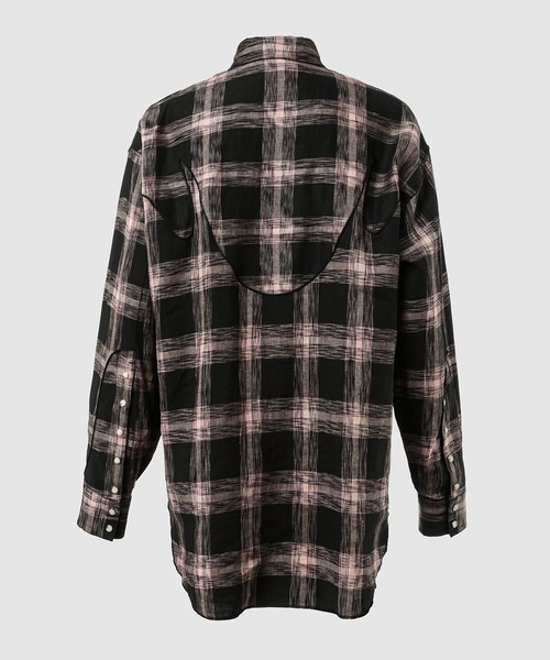 DAIRIKU（ダイリク）の「Linen Check Western Over Shirt（シャツ
