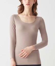 GUNZE(グンゼ)のKIREILABO/キレイラボ 肌側起毛で柔らかく暖かい 8分袖ブラインナー(インナーウェア/肌着)