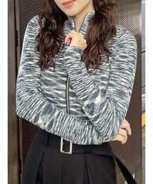 MURUA | ダブルジップハイネックニット(ニット/セーター)