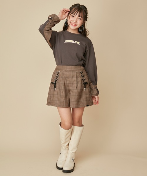 JENNI（ジェニィ）の「ボリュームソールロングブーツ（ブーツ・キッズ・ブラック/アイボリー・23cm/21cm/24cm/22cm/20cm）」の15枚目の写真