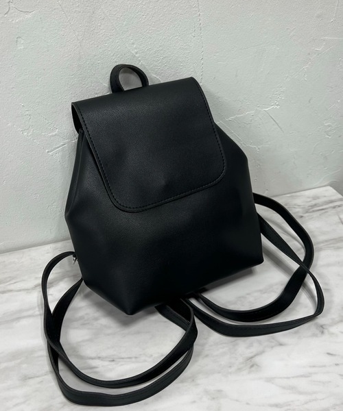 VICKY(ビッキー)の「【KOREAN ITEM】フェイクレザーリュックショルダーバッグ(ショルダーバッグ・レディース・ブラック/ピンク/オフホワイト・FREE)」の14枚目の写真