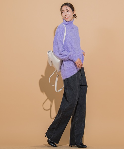 VICKY(ビッキー)の「【KOREAN ITEM】フェイクレザーリュックショルダーバッグ(ショルダーバッグ・レディース・ブラック/ピンク/オフホワイト・FREE)」の20枚目の写真