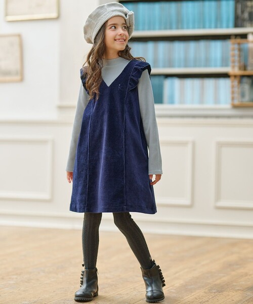 130 組曲リボンジャガード クミキョクキッズ フォーマル ワンピース  