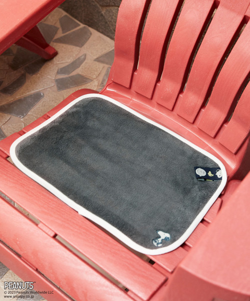 PEANUTS（ピーナッツ）の「【ピーナッツ/PEANUTS】スヌーピーサウナ吸水マット（タオル・レディース・ベージュ/チャコールグレー/ブルー・フリー）」の18枚目の写真