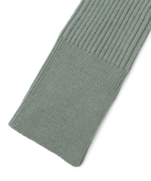 ADAM ET ROPE'（アダムエロペ）の「【WEB限定】リブレッグウォーマー（レッグウォーマー・レディース・チャコールグレー/ブラック/サックスブルー・FREE）」の10枚目の写真