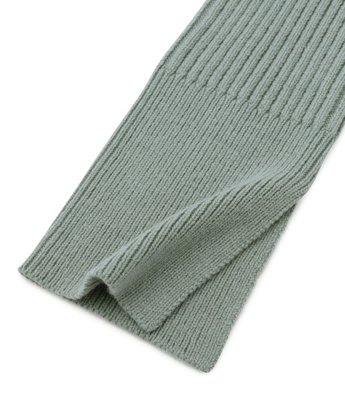 ADAM ET ROPE'（アダムエロペ）の「【WEB限定】リブレッグウォーマー（レッグウォーマー・レディース・チャコールグレー/ブラック/サックスブルー・FREE）」の11枚目の写真