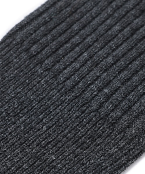 ADAM ET ROPE'（アダムエロペ）の「【WEB限定】リブレッグウォーマー（レッグウォーマー・レディース・チャコールグレー/ブラック/サックスブルー・FREE）」の14枚目の写真