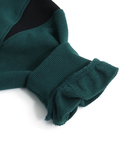 algy（アルジー）の「ラインリブドッキングトレーナー（スウェット・キッズ・ブラック/グリーン/サックスブルー・XX-SMALL/X-SMALL/XXX-SMALL/SMALL/MEDIUM）」の10枚目の写真