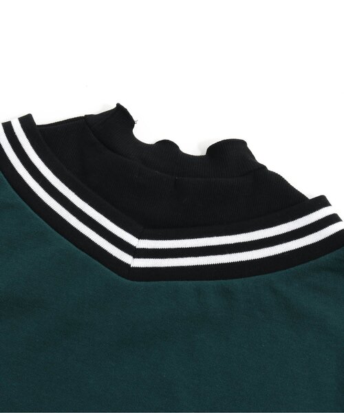 algy（アルジー）の「ラインリブドッキングトレーナー（スウェット・キッズ・ブラック/グリーン/サックスブルー・XX-SMALL/X-SMALL/XXX-SMALL/SMALL/MEDIUM）」の17枚目の写真