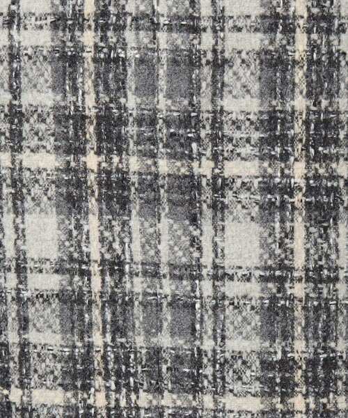 grove（グローブ）の「◆ニュアンスカラーのチェックがキャッチーなキーネックジャンドレ（ワンピース・レディース・ベージュ系1/グレー系1/ブラック・02/03/01/05/04）」の11枚目の写真