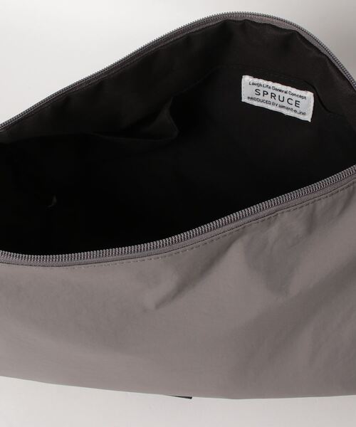 SPRUCE(スプルース)の「EM: 超軽量220g ボコダ ショルダーバッグ 旅行バッグ(ショルダーバッグ・レディース・グレー/カーキ/ブラック/ベージュ・FREE)」の8枚目の写真